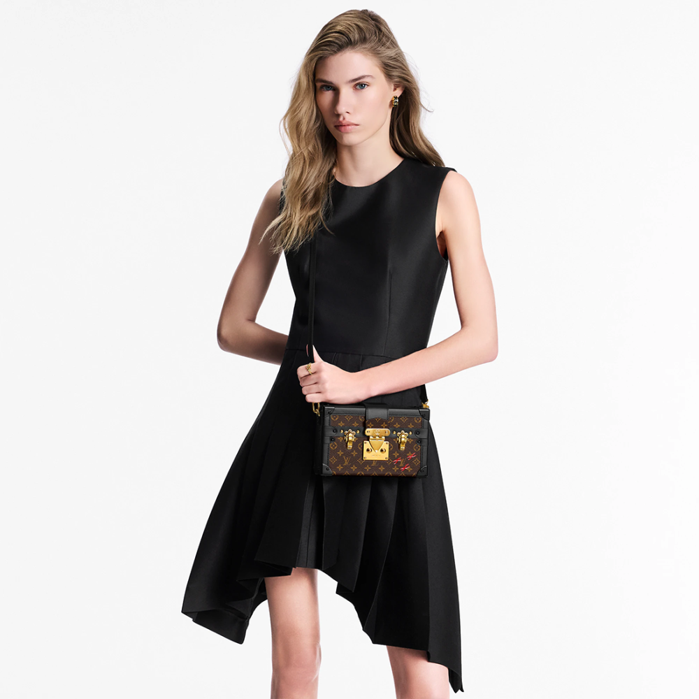 Louis Vuitton Petite Malle Trunk Sling Bag-7