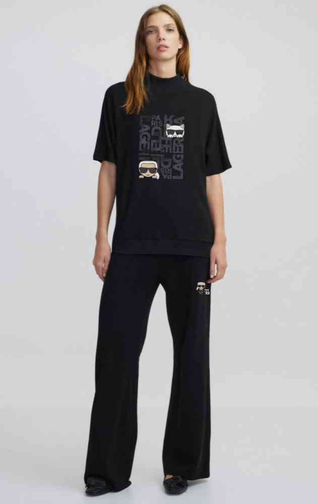 Black Karl Lagerfeld White Premium Co-ord Set