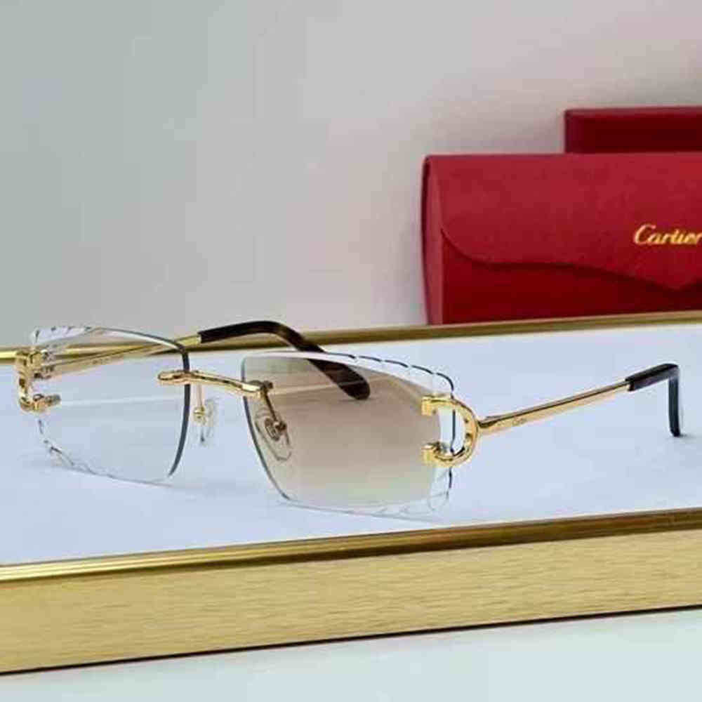 Brown Cartier Colour Changing Lens Grey Premium Sunglasses
