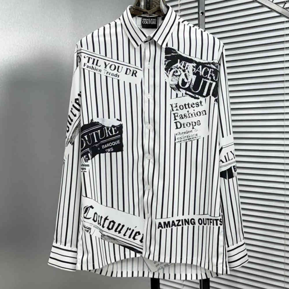 Versace White Premium Cotton Shirt-1