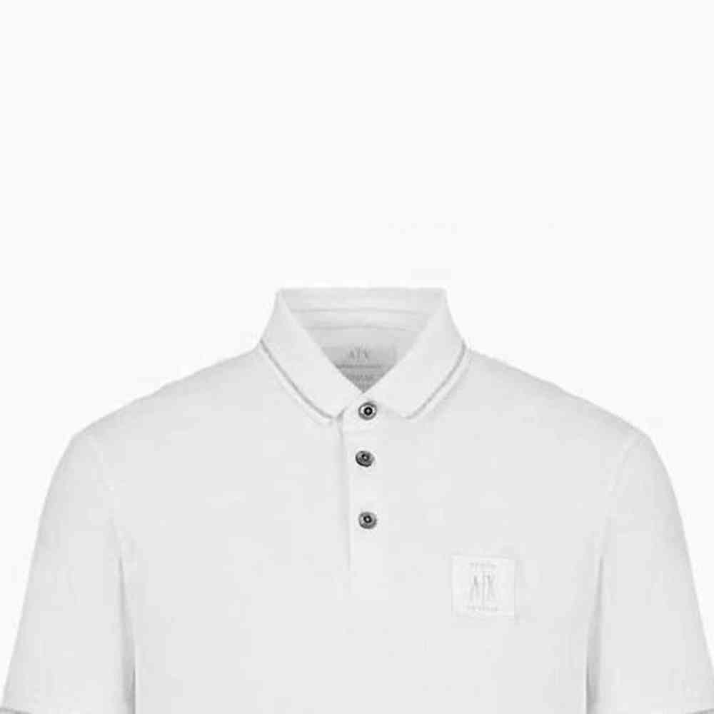 Armani Exchange White Premium Quality Polo Shirt-1