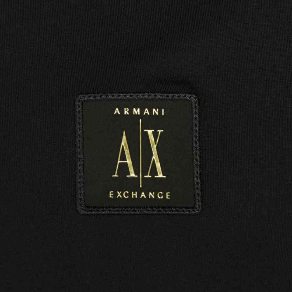 Armani Exchange Black Premium Quality Polo Shirt-1
