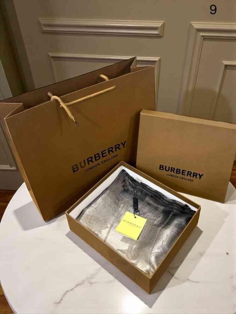 Burberry Cashmere Black Woollen Stole-1