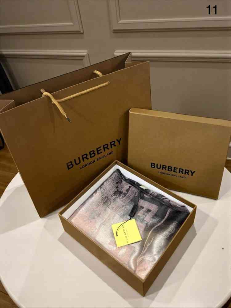 Burberry Cashmere Beige Woollen Stole-1