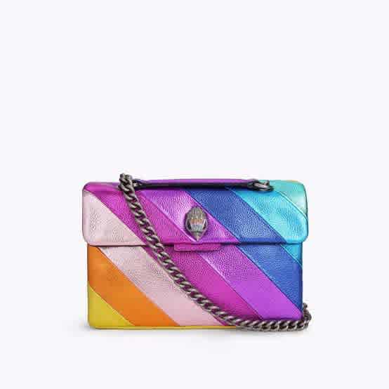 Kurt Geiger Kensington Rainbow Chain Tote Sling Bag-1