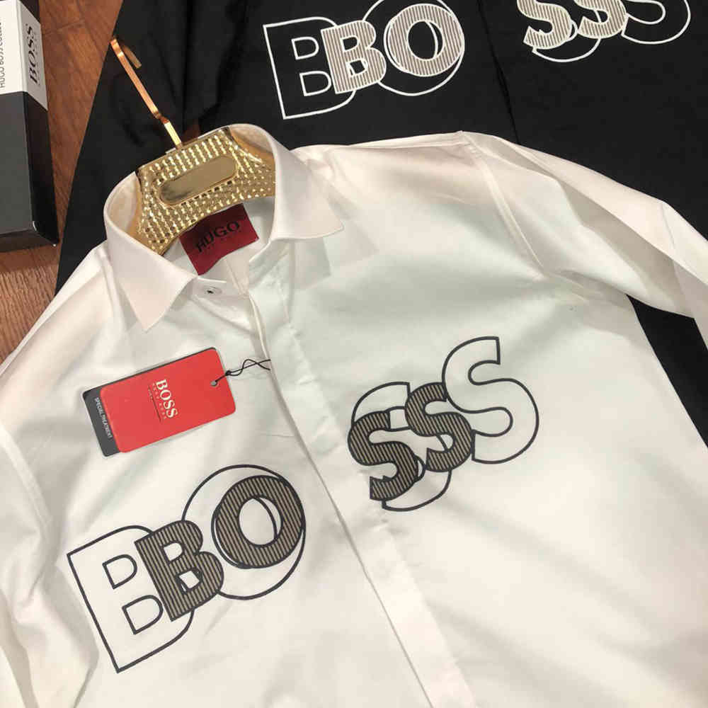 Hugo Boss White Premium Quality Shirt-1