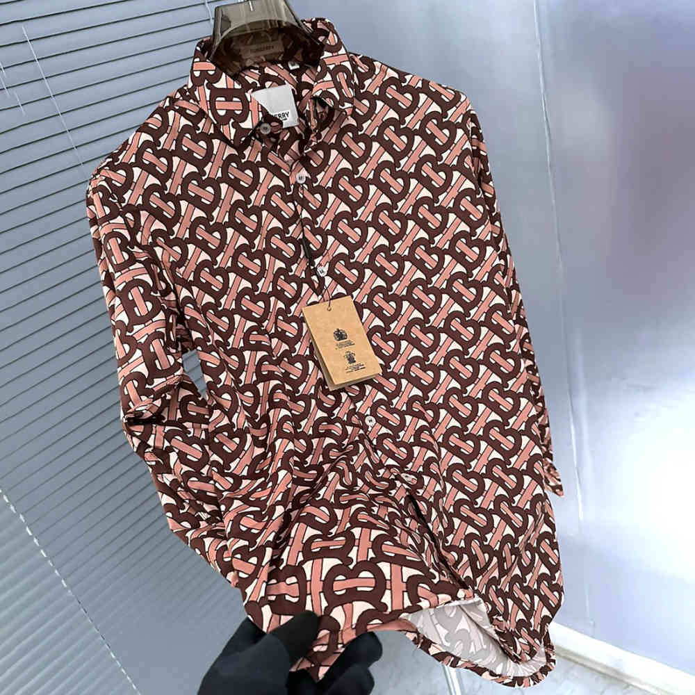 Burberry Brown Premium Quality Shirt-3