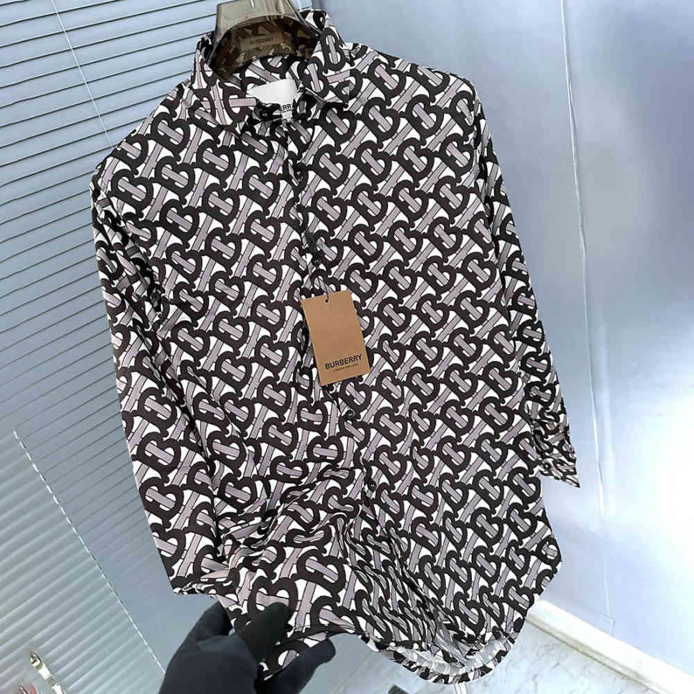 Burberry Black Premium Quality Shirt-3
