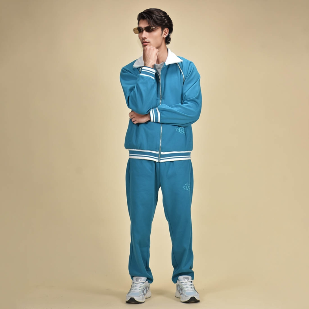 Blue Dior Black Premium Quality Track Suit