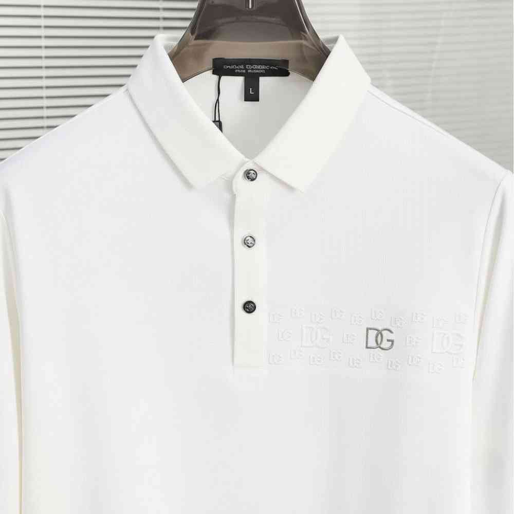 Dolce & Gabbana White Premium Quality Full Sleeves T-shirt-1