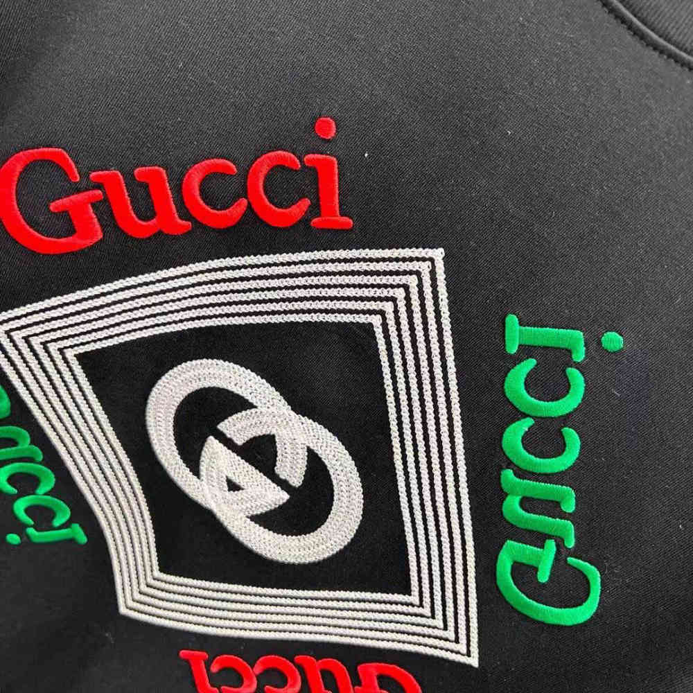 Gucci Black Premium Quality Polo T-shirt-3