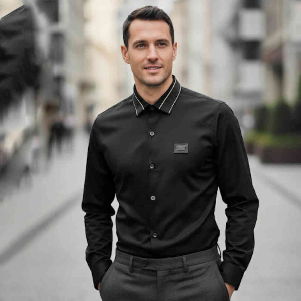 Black Hugo Boss Green Premium Quality Shirt