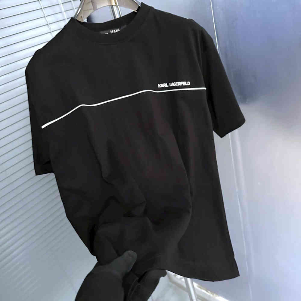 Karl Lagerfeld Black Premium Quality T-shirt-3