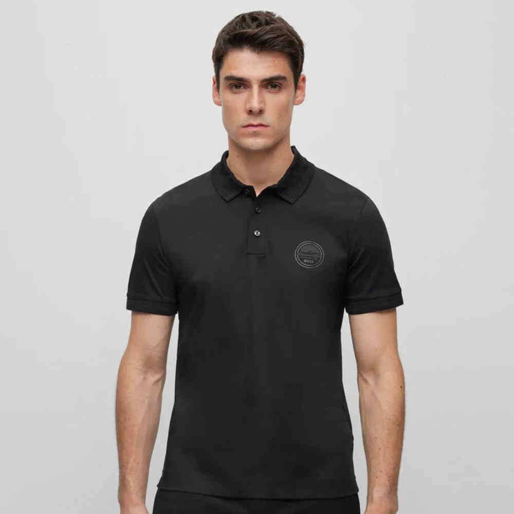 Black Hugo Boss White Premium Quality Tees
