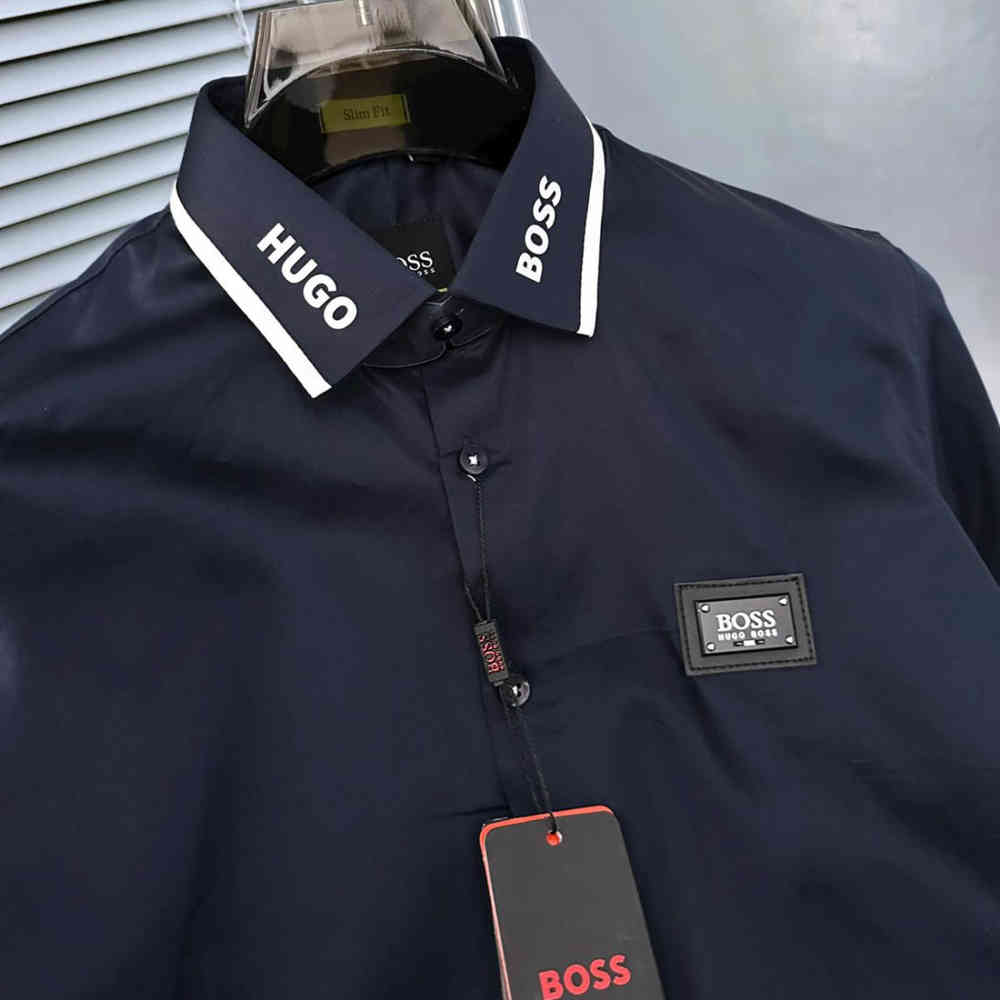 Hugo Boss Blue Premium Quality Shirt-2