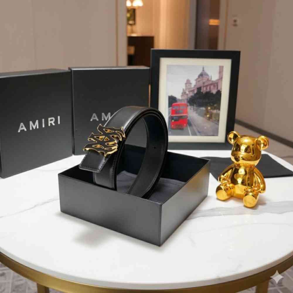 Amiri Golden Premium Quality Belt-1