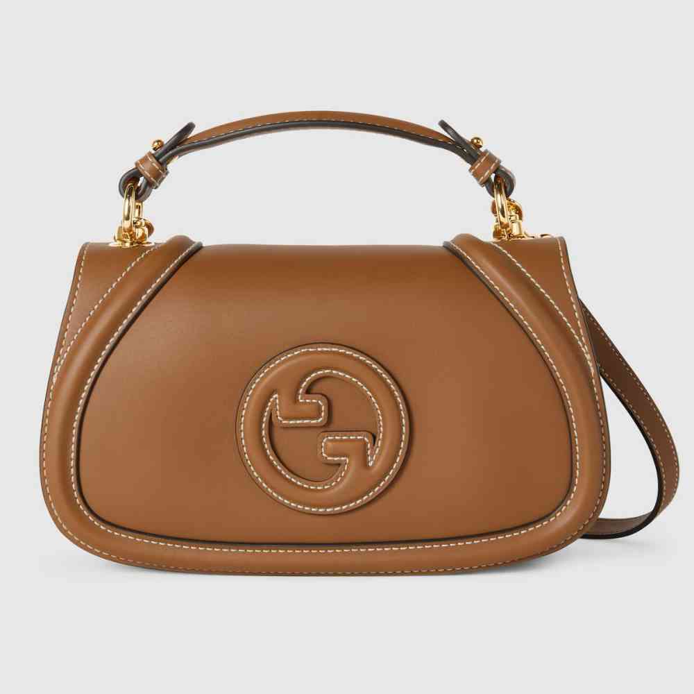 Gucci Blondie Brown Sling Bag-thumb-0