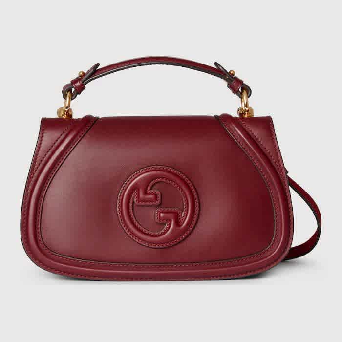 Red Gucci Blondie Brown Sling Bag