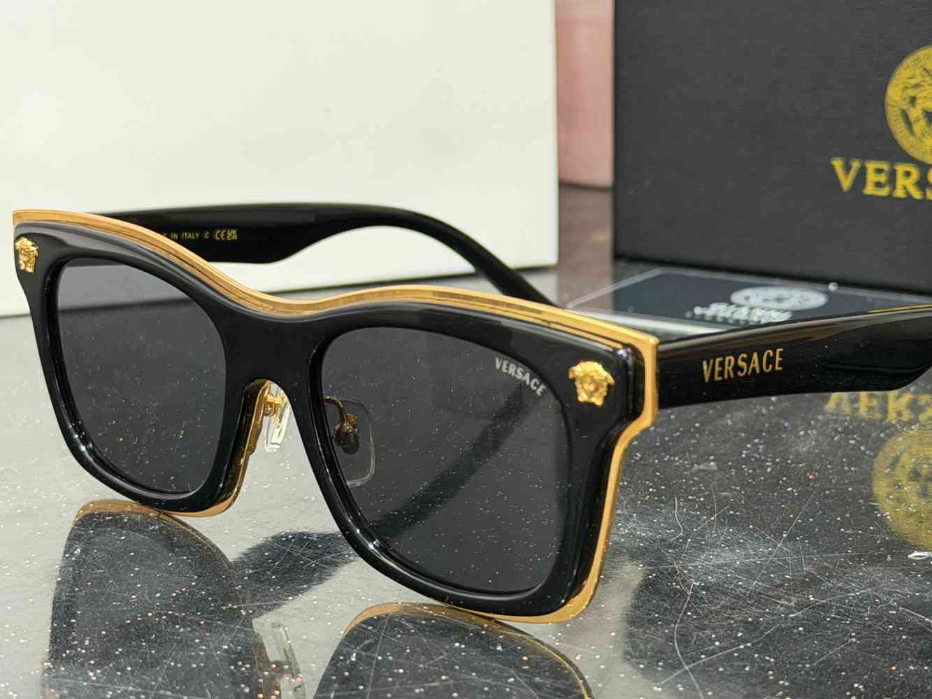 Versace Black Premium Sunglasses-thumb-0