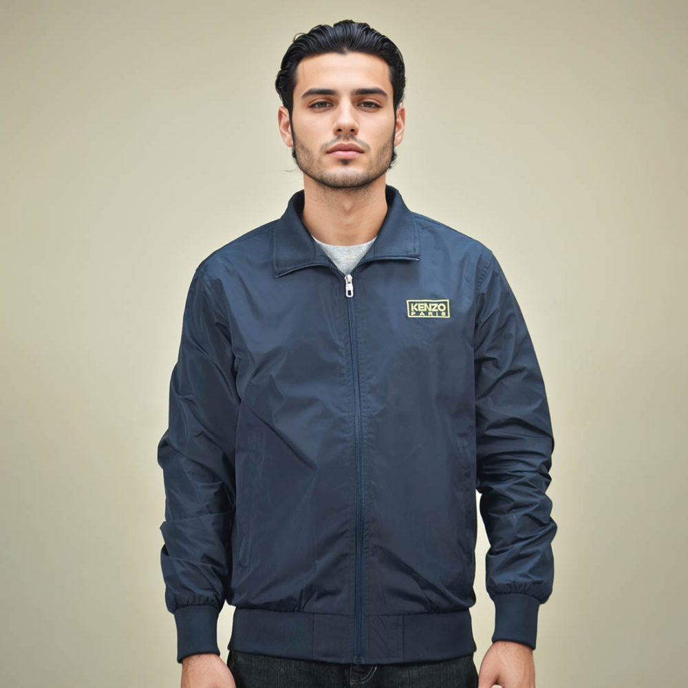 Kenzo Embroidered logo Blue Premium Jacket