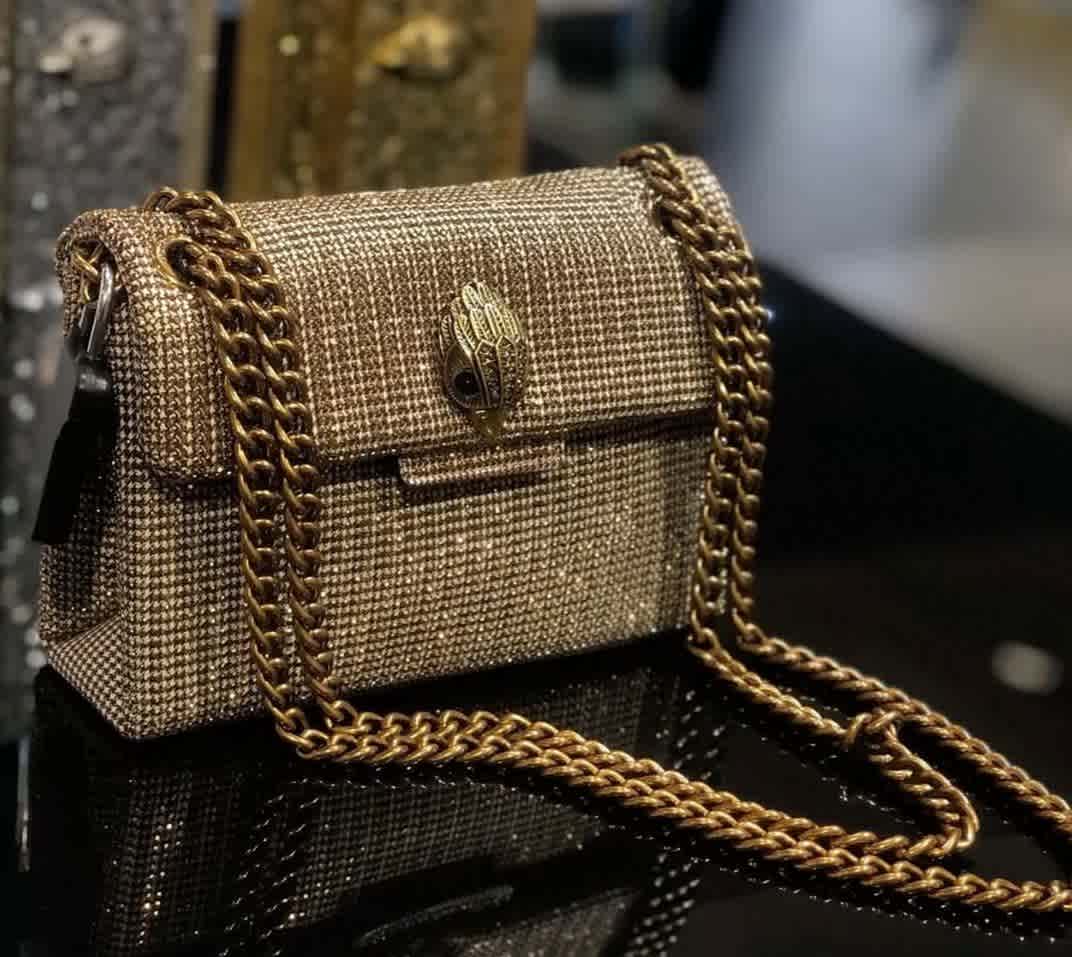 Kurt Geiger Kensington Small Studded Embellisshed Sling Bag-1