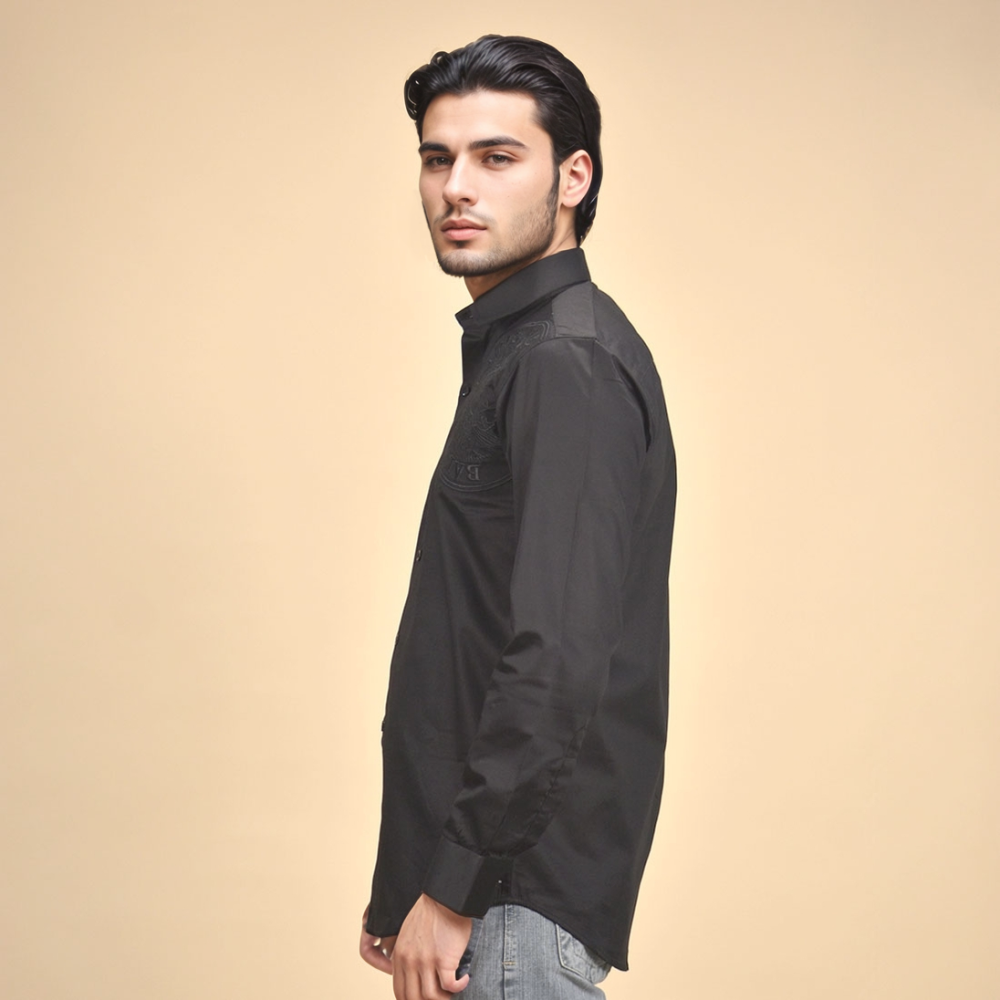 Balmain Black Premium Quality Shirt-4