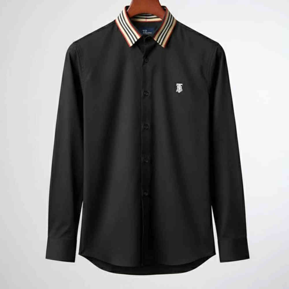 Burberry Black Premium Quality Shirt-1