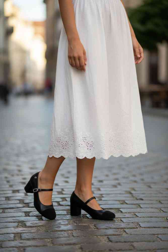 Chanel Black Premium Quality Heels Sandals-thumb-5