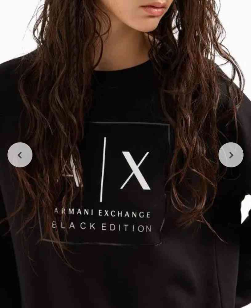 Armani Exchange Black Premium Quality Co-ord Set-1