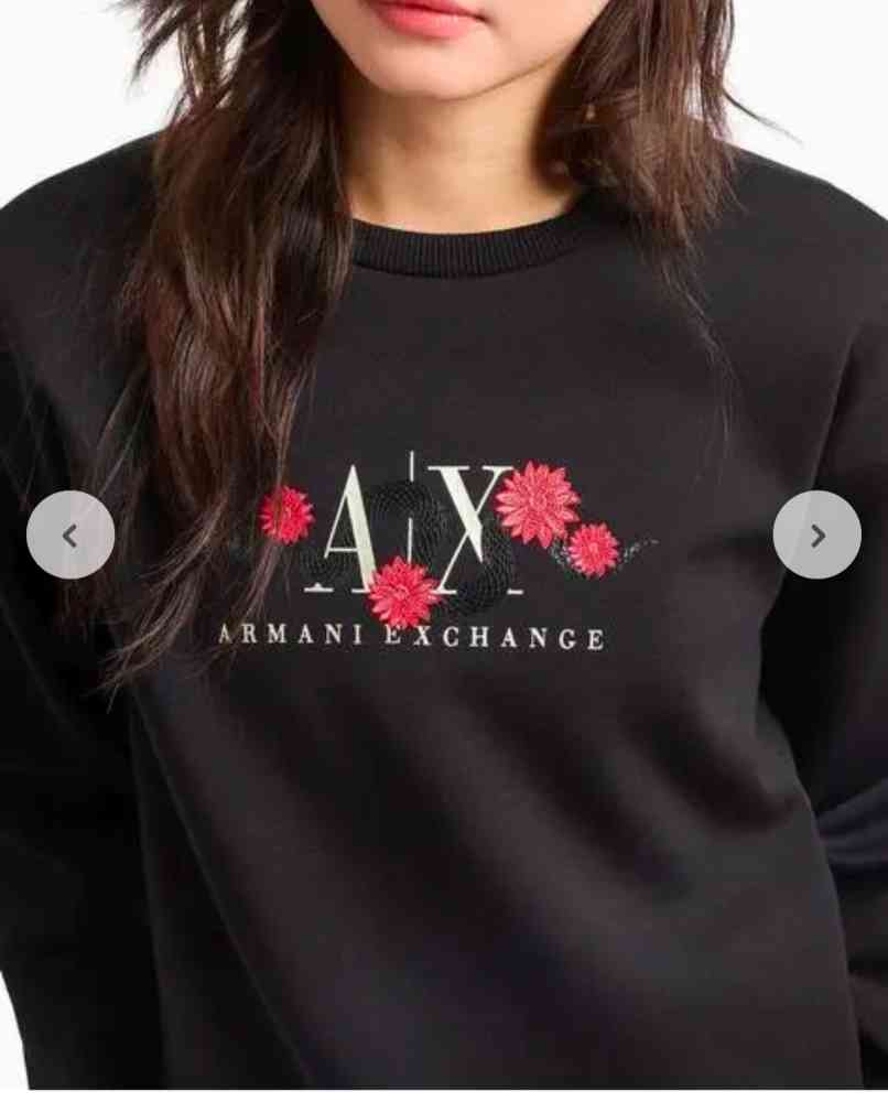 Armani Exchange Black Premium Quality Co-ord Set-2