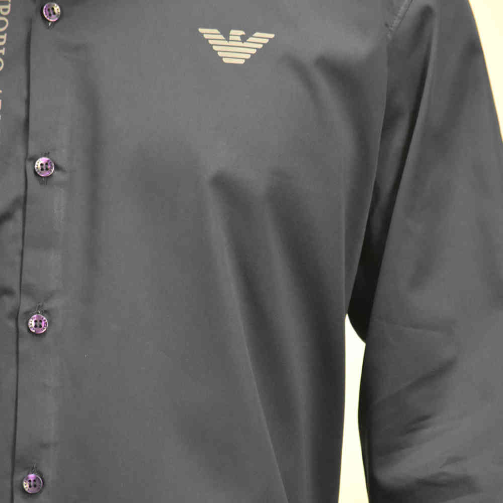 Emporio Armani Black Premium Quality Shirt-4