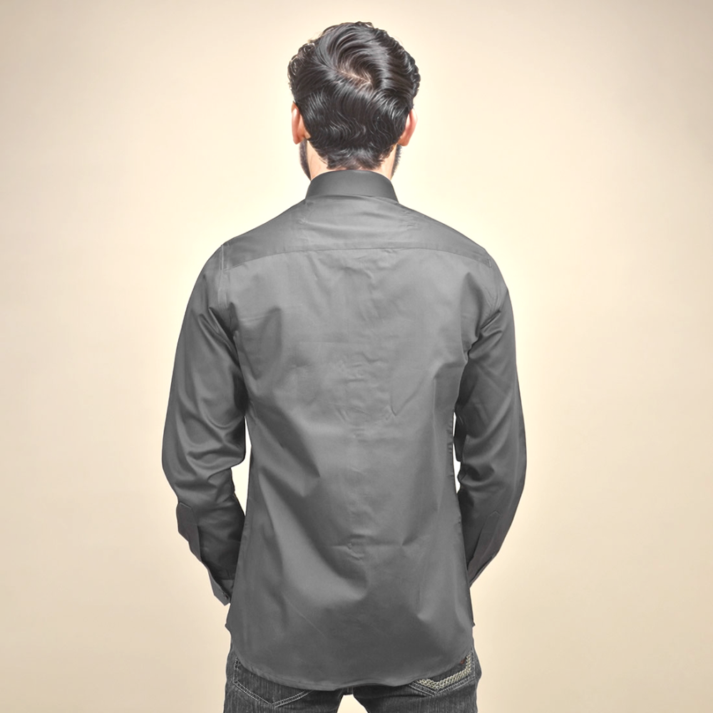 Burberry TB Print Grey Premium Shirt-3