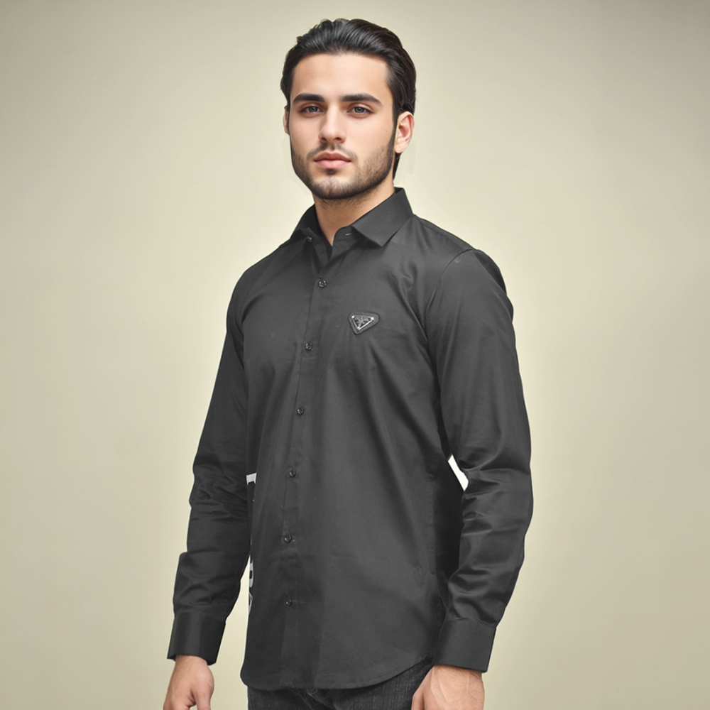 Re-Nylon Black Premium Luxury Shirt Prada Re-Nylon White Premium Luxury Shirt