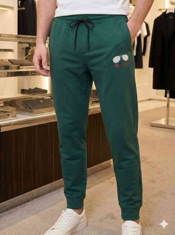 Michael Kors Green Premium Quality Warm Track Pant-thumb-0