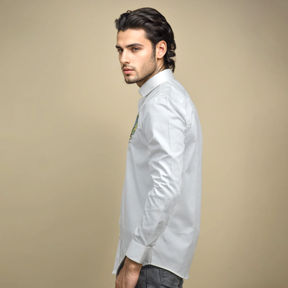 Kenzo White Premium Quality Shirt-2