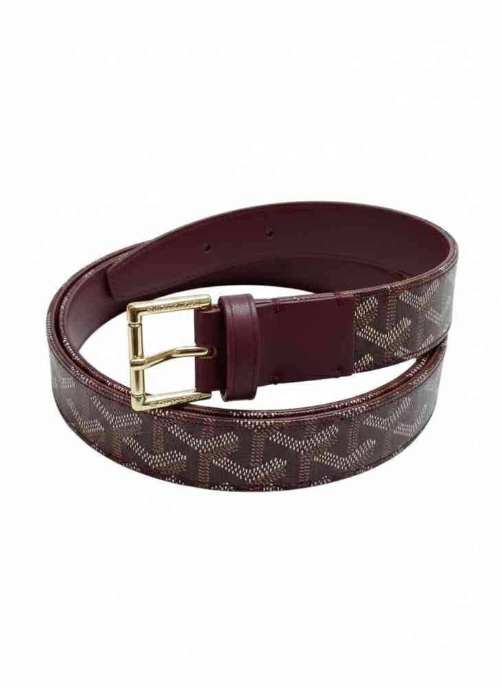 Wine Goyard Green Premium Quality Belt