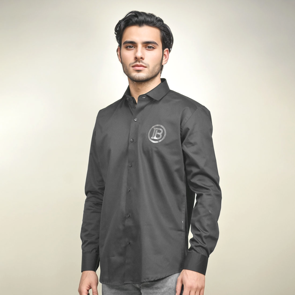 Black Balmain White Premium Quality Shirt