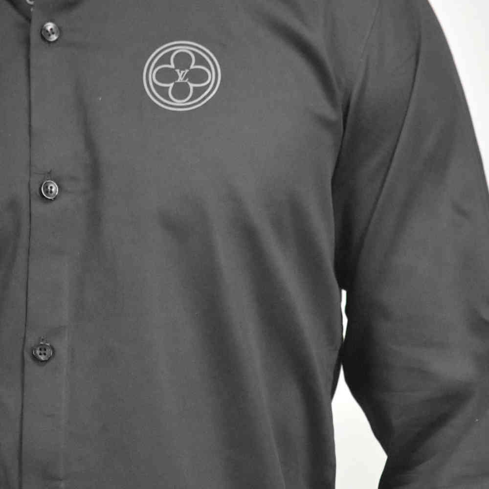 Louis Vuitton Black Premium Luxury Shirt-4