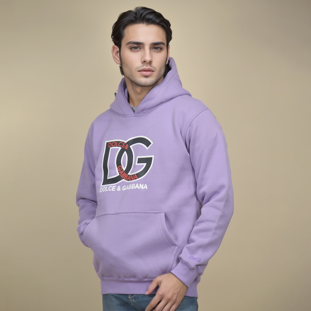 Purple Dolce & Gabbana Brown Premium Quality Hoodie