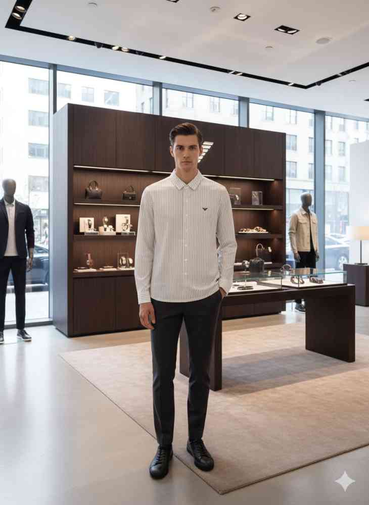 Emporio Armani White Premium Shirt-2