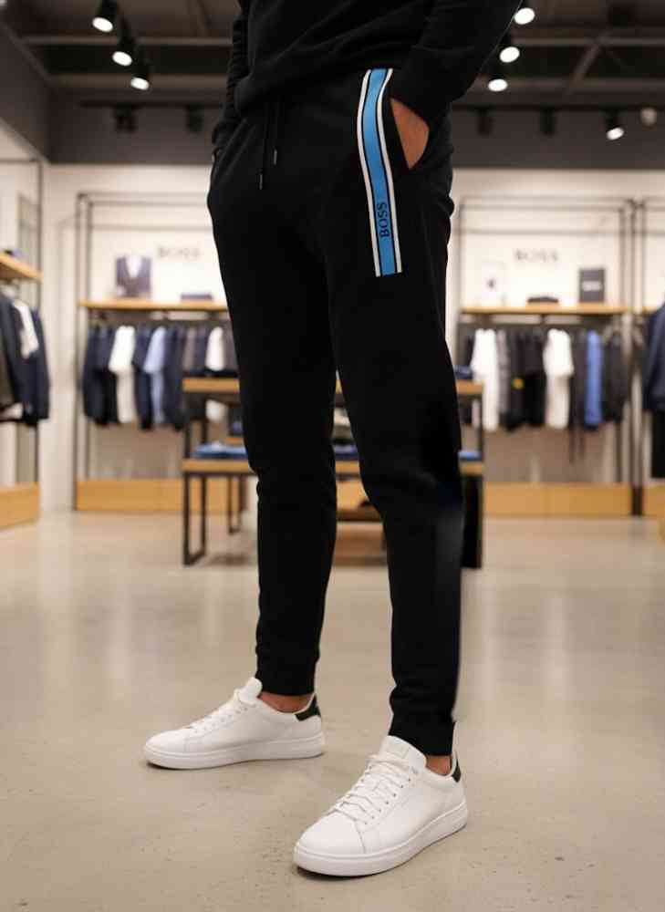 Boss Black Premium Quality Warm Track Pant-thumb-0