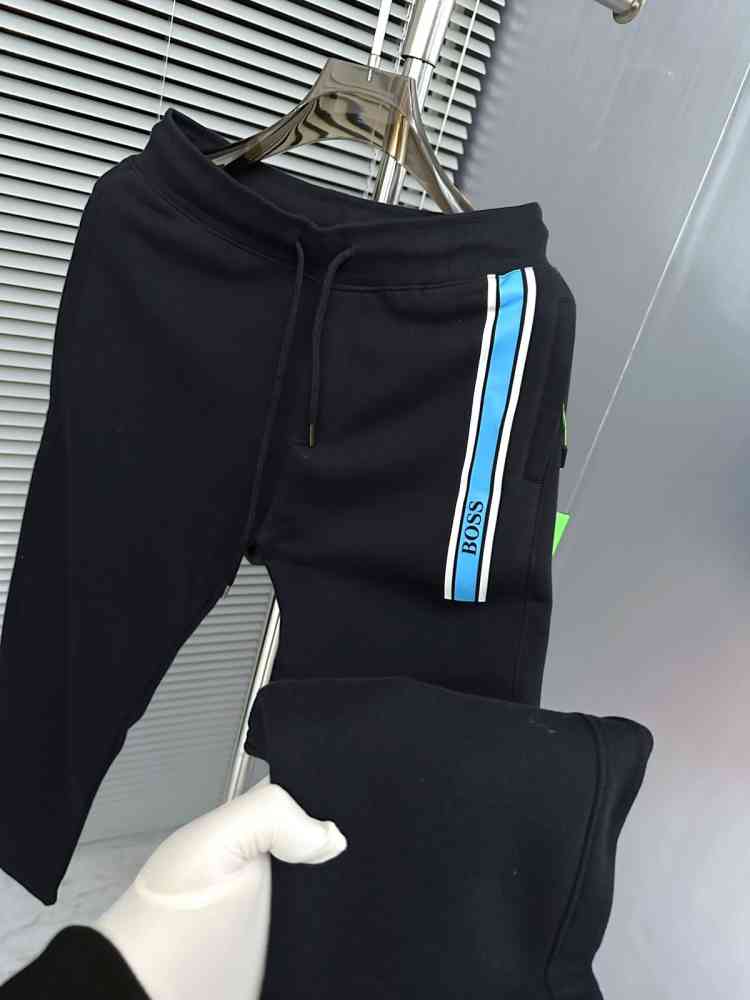 Boss Black Premium Quality Warm Track Pant-thumb-3