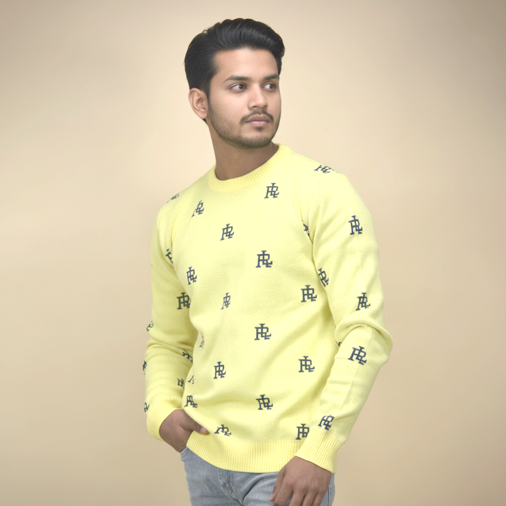 Ralph Lauren Yellow Premium Quality Pullover