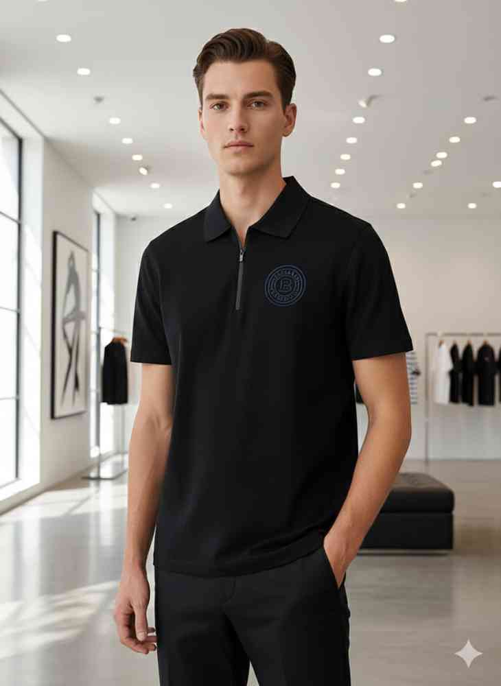 Balmain Black Premium Quality T-shirt-thumb-0
