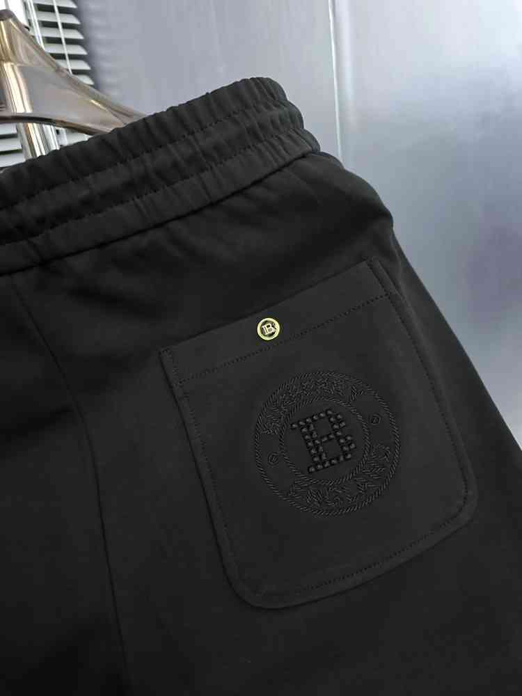 Burberry Black Premium Quality Warm Track Pant-thumb-1