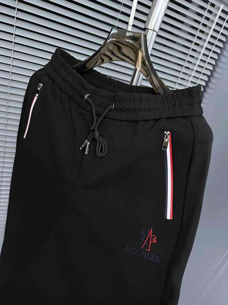Moncler Black Premium Quality Warm Track Pant-thumb-7