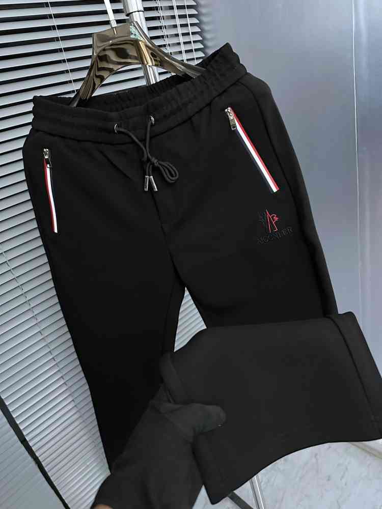 Moncler Black Premium Quality Warm Track Pant-thumb-1
