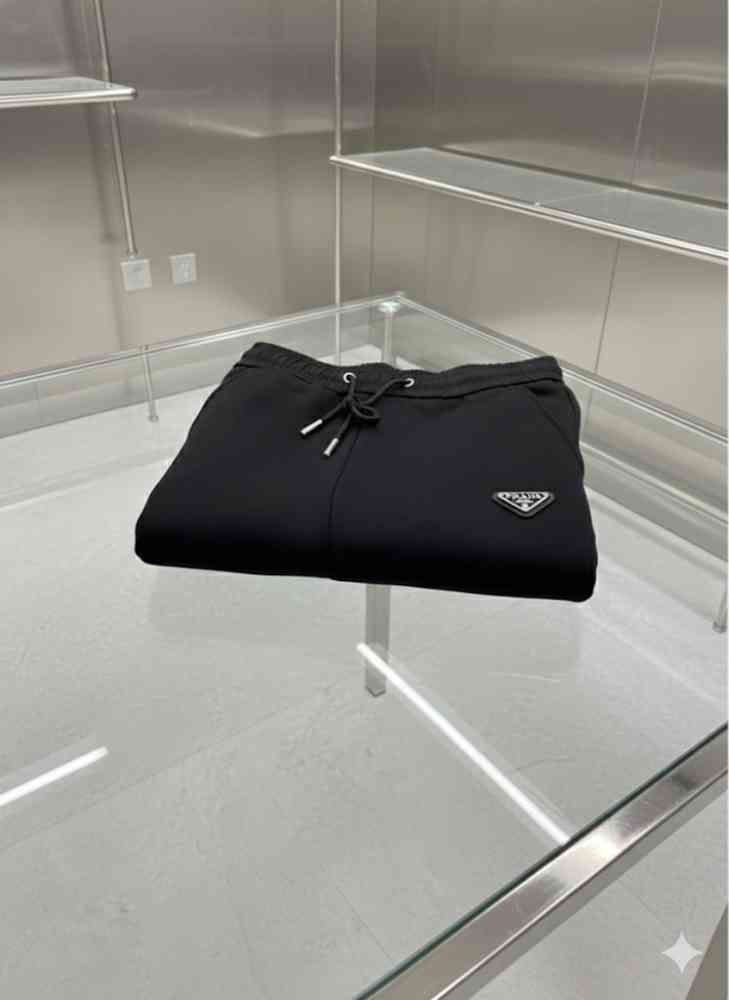 Prada Black Premium Quality Warm Track Pant-thumb-6