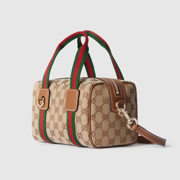 Gucci Mini Speedy Brown Handbag-2