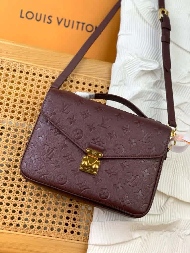 Louis Vuitton Empreinte Wine Metis Sling Bag-thumb-1